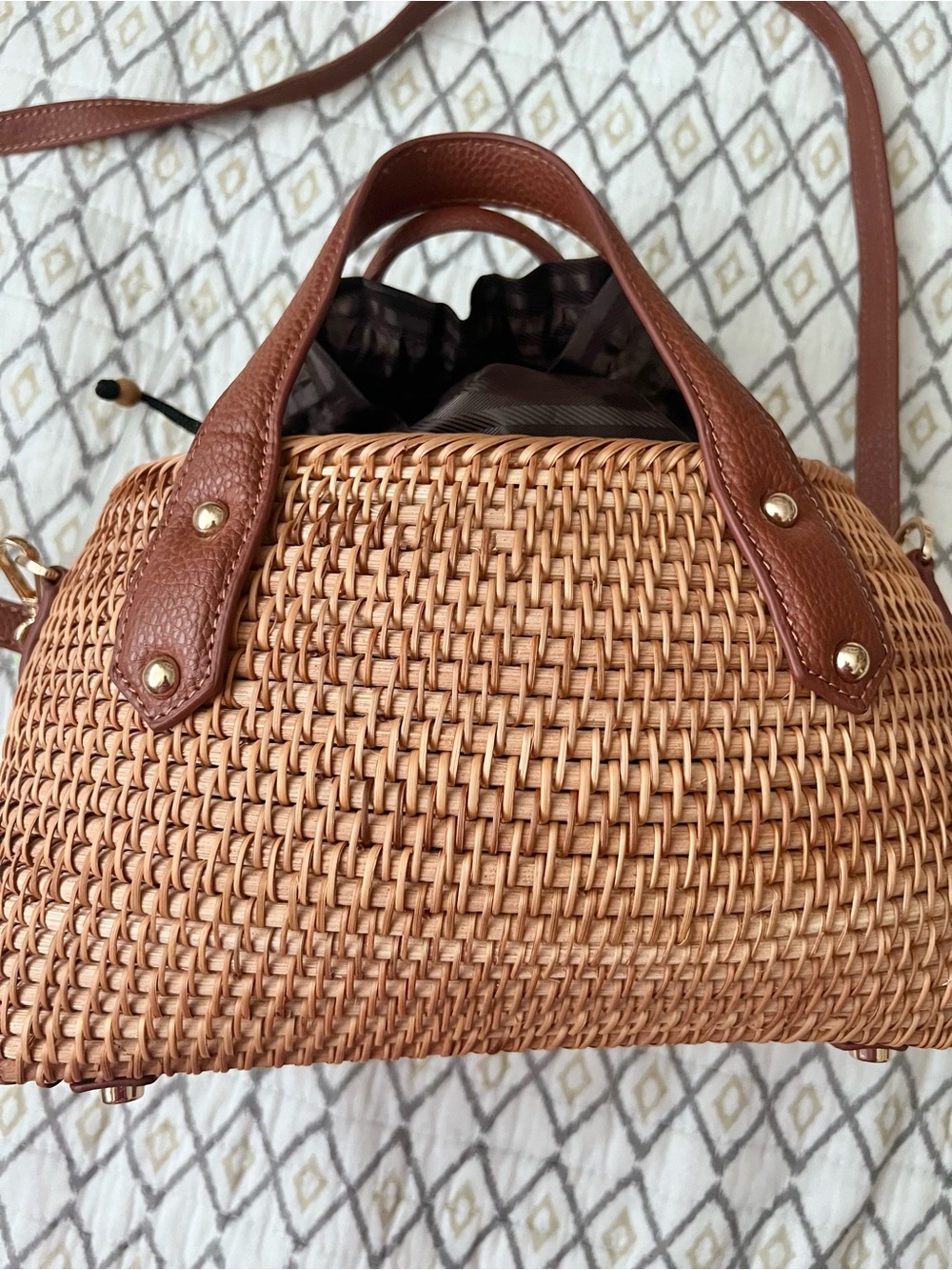 Civico 93 Italy Woven Structure Handbag - Picture 9 of 13